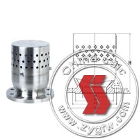 vacuum negative pressure safety valve