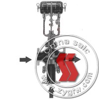 three-way confluence adjusting valve, three-way shunt adjusting valve