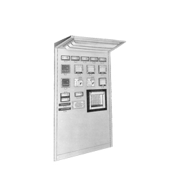 platen instrument panel with light