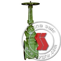 Vacuum isolated valve